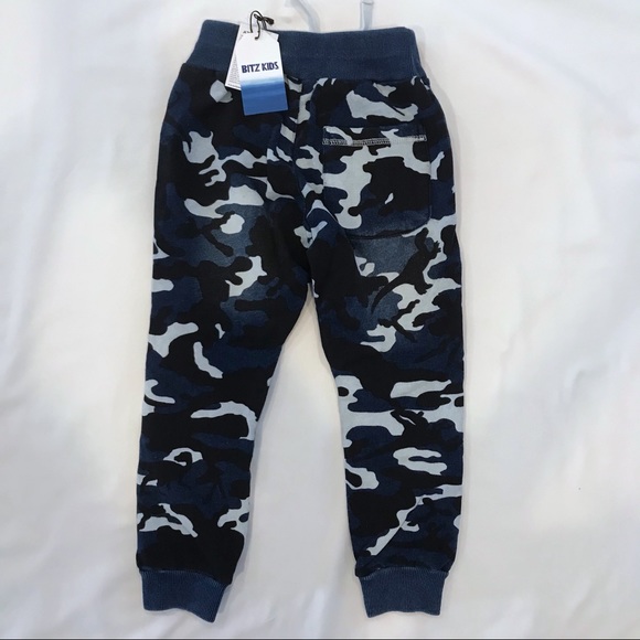 HP!!! 🤩 New Bitz Kids Blue Camo sweatpants - Picture 3 of 6